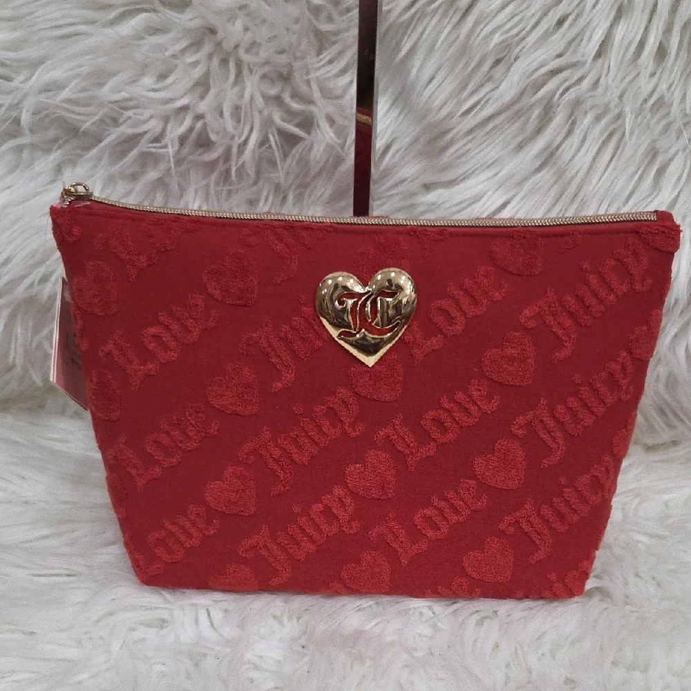 ❤️▪️Juicy Couture▪️ Red Love Cosmetic Bag